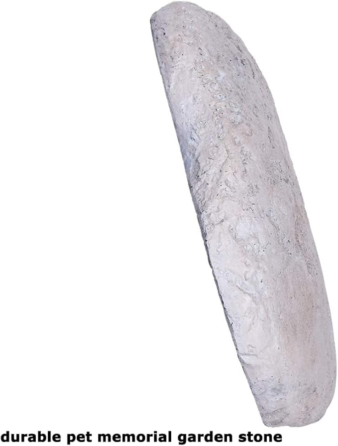 Pet Memorial Stones Grave Stones for Dogs or Cats, Paw Prints Pet Dog Memorial Garden Stones Grave Markers Engraved with Name and Dates, Personalized Pet Dog Memorial Gfits Outdoors,11"×8"