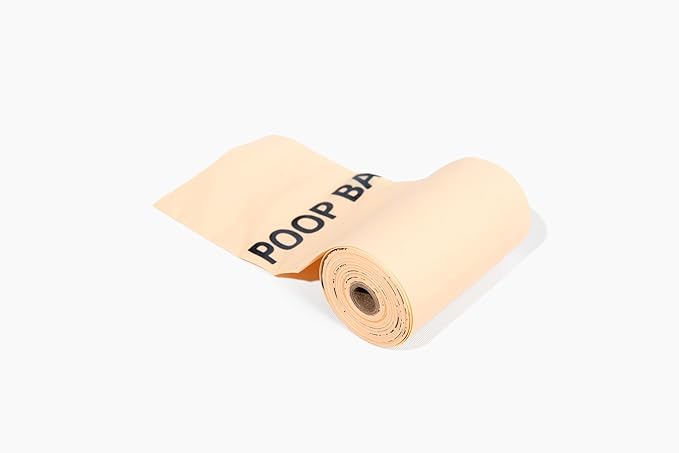 The #1 Poop Bag for the Environment. Period! Biodegradable & Compostable Dog Poop Bags – 375 Count (25 Rolls) Extra Thick 100% Leak Proof | TUV OK Compost & BPI Certified | Mixed Black & Cream