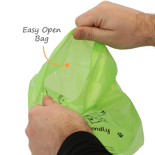 SmartSign Be A Good Neighbor Clean Up After Your Dog Yard Sign & Clip-On Preloaded Dispenser Combo/Kit with 135 Dog Poop Waste Bags, 7"x10" Rust-proof Aluminum Sign with 18-inch Steel Stake