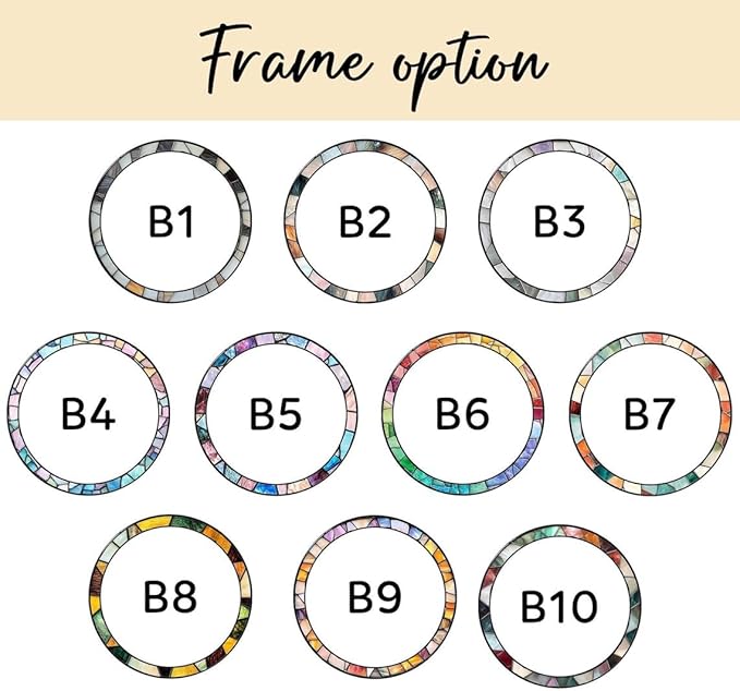 Custom Dog Portrait Stained Glass Light Catcher, Pet Memorial Stained Glass Photo Light Catcher, Staineds Glass Dog Memorial, Loss of Dogs Sympathy Gift Personalized, Pet Loss Gift /6