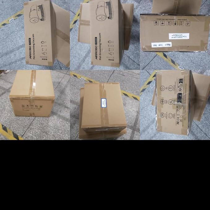 AIRROBO Dog Grooming Vacuum Kit,12000Pa Strong Pet Vacuum for Shedding,Grooming Hai,Quiet,PG100,2L Large Capacity