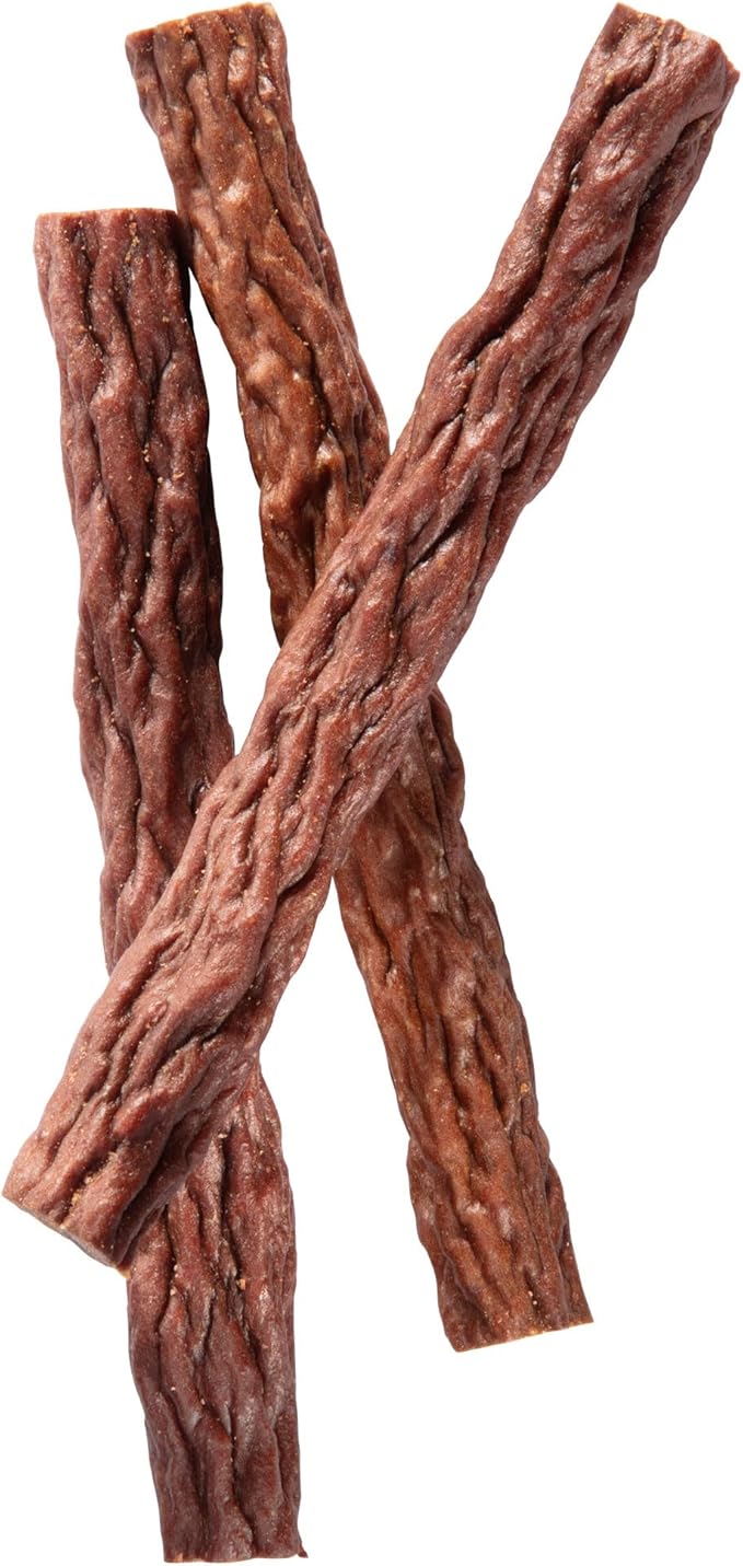 Happy Howie's Woof Stix - Healthy Dog Treats, Flavorful Slow Cooked Beef Stick, Natural Ingredients, Hormone Free - Beef, 46 Count (Pack of 1)