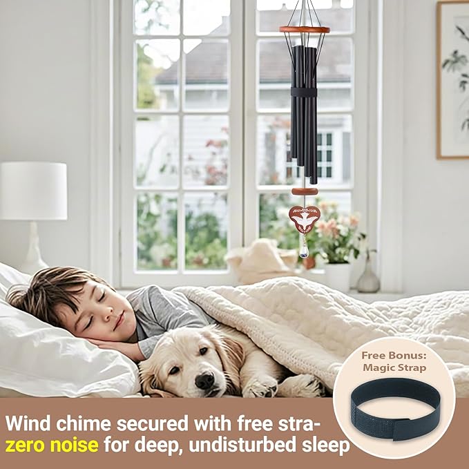 Dog Memorial Gifts,35'' Personalized Dog Memorial Wind Chimes,Sympathy Gift for Loss of a Loved One, DIY Remembrance Pet Memorial Suncatcher Bereavement Gifts