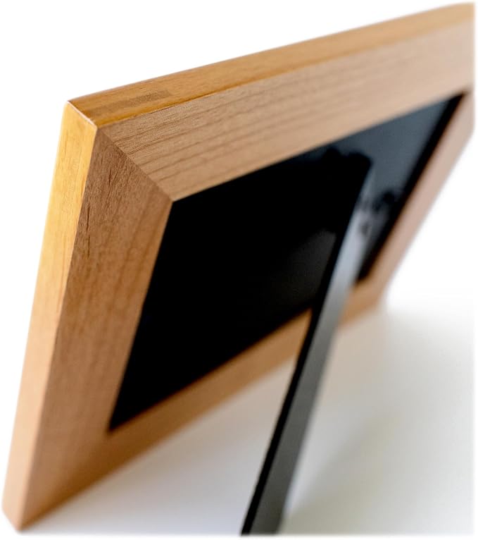 Pet Loss Picture Frame - Love Alone Forever Wooden Pet Memorial Frame, Pet Remembrance Gift - 5x7 Portrait