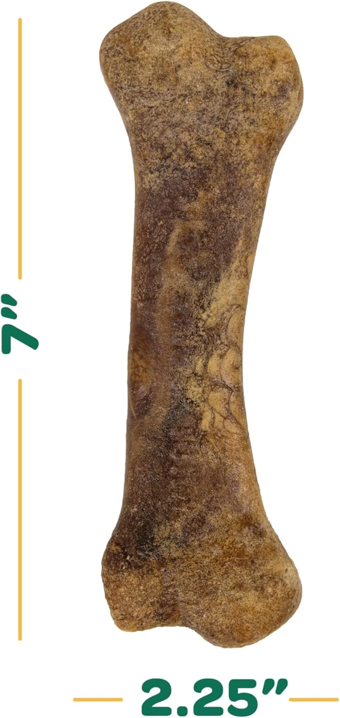 Wholesome Pride Natural & Healthy Pumpkin Highly Digestible Dog Chews, Made in The USA, Large - 2 Pack