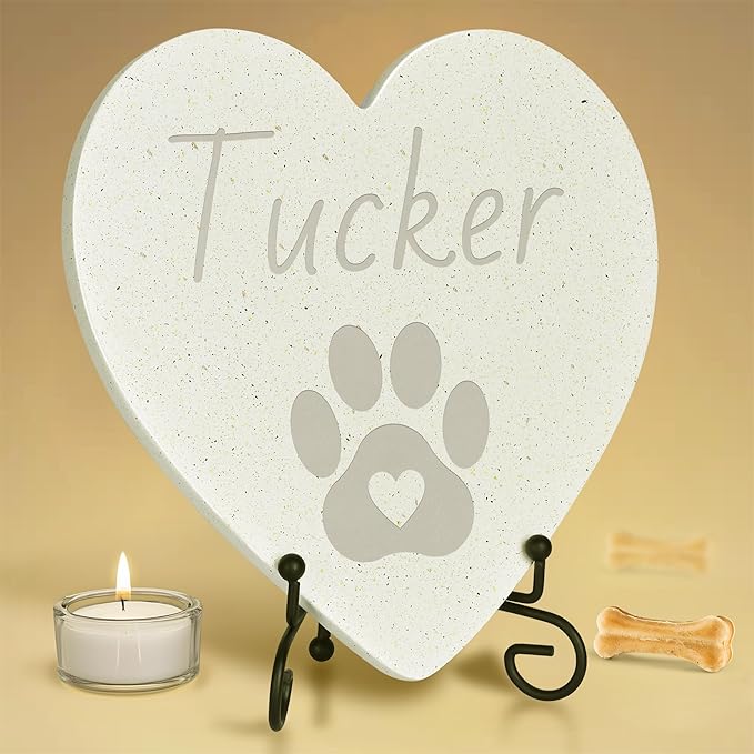 Personalized Pet Stone | Pet Memorial Stone | Dog Memorial Stone | Pet Memorial Gift | Pet Loss Gift | Pet Memorial | Dog Memorial | Cat Memorial | Loss of a Dog - Paw Print