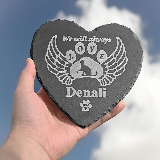 Pet Memorial Stones for Cats, Pet Memorial Gifts, Cat Memorial Gifts, Loss of Cat Sympathy Gift, Cat Bereavement Gifts, Cat Remembrance Gift, Cat Passing Away Gifts, in Loving Memory Cat