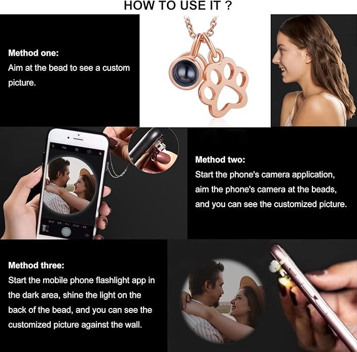 Customized Paw Print Necklace Personalized Pet Name Necklace Custom Engraved Dog Cat Paw Pendant Necklace Pet Memorial Gift for Pet Lovers