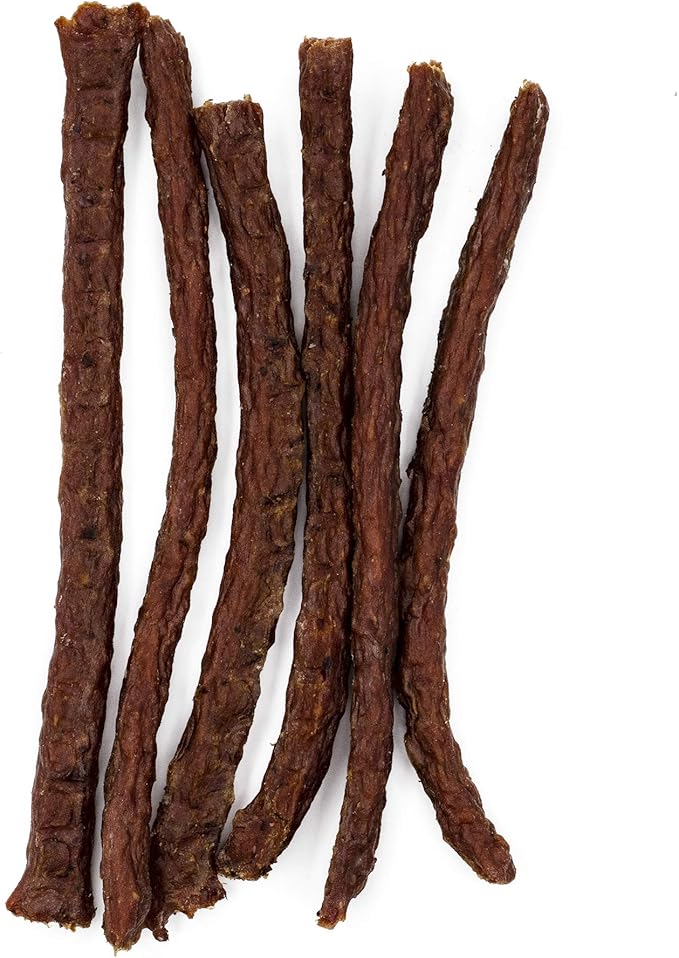 Flourish Pets Berkshire Pork Jerky/Meat Sticks, Dog Treats, Healthy Pet Training Chews (8 Ounces)