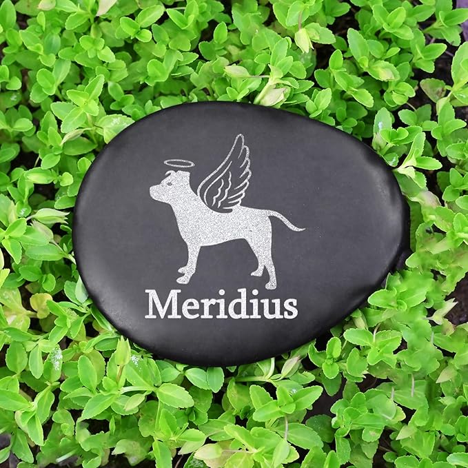 Pet Loss Gifts - Personalized Pet Memorial Stones - Dog Memorial Stone - Remembrance Gifts for Loss of Dog - Personalized Pet Memorial Gifts - Loss Dog Sympathy Gifts - Pet Loss Gifts