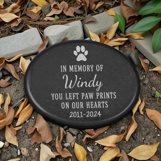 Pet Memorial Stone Personalized, Dog Lost Gifts, Cat Lost Gifts, Dog Memorial Gifts for Loss of Dog, Pet Memorial Gifts, Pet Remembrance Gifts, Loss of Pet