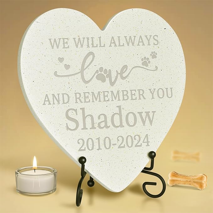 Personalized Pet Stone | Pet Memorial Stone | Dog Memorial Stone | Pet Memorial Gift | Pet Loss Gift | Pet Memorial | Dog Memorial | Cat Memorial | Loss of a Dog - Always Love and Remember