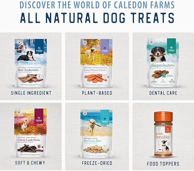 Caledon Farms Chewy Duck Sticks Dog Treats, No Additives, Preservatives Free, 7.8oz (pack of 1)