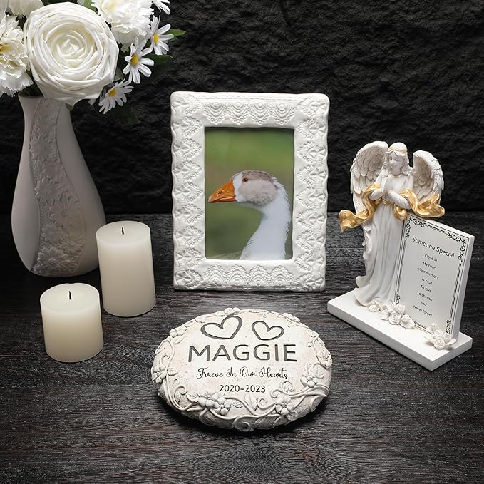 Personalized Goose Memorial Stone, Pet Grave Marker Goose, Goose Headstone, Goose Tombstone, Goose Gravestone, Goose Memorial Gifts