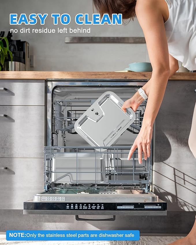 Lesotc Dog Water Fountain for Large Dogs, 11L/3Galon Stainless Steel Large Pet Water Fountain with 4 Filters, Automatic Dog Water Bowl Dispenser, Ultra-Quiet Pump, Ideal for Multi-Pet Home