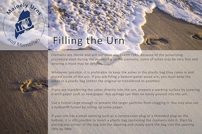 Mainely Urns Sky Blue Dog Paw Prints Pet Cremation Urn for Ashes - Personalize with Name, Date, and Sentiment - Cultured Marble - 210 Cubic Inch for a Pet Weighing up to 210 Pounds