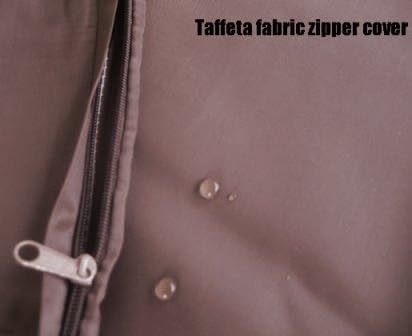 Dogbed4less 2 Pack Internal Duvet Case Waterproof Zipper Dog Bed Cover for Jumbo Large 55"x47"X4" Memory Foam Pad Pet Bed - 59"x51" Flat