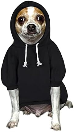 Blank Dog Sweatshirt Pet Hoodie for Medium Dogs Doggie Clothes