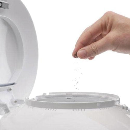 biOrb Halo 30 Acrylic 8-Gallon Aquarium with Multi-Color Remote-Controlled LED Lights Modern Tank for Tabletop Display, White