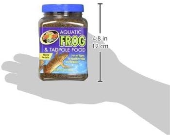 Zoo Med Aquatic Frog and Tadpole Food, 12 Ounces Each, Made in The USA (12 Ounces)