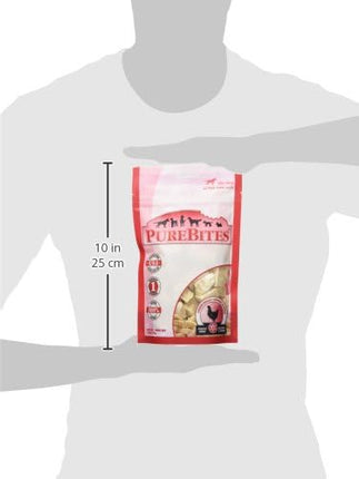 PureBites Chicken Freeze Dried Dog Treats, 1 Ingredient, Made in USA, 3oz