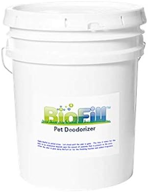 BioTurf Granular Turf Infill – Naturally Derived Turf Deodorizer for Pet Urine and Poop, Yard Odor Eliminator for Artificial Grass – Safe for Pets, Kids and Outdoor Use – 5 Gallon Pail