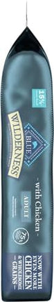 Blue Buffalo Wilderness Natural High-Protein Dry Food for Adult Dogs, Chicken Recipe, 28-lb. Bag