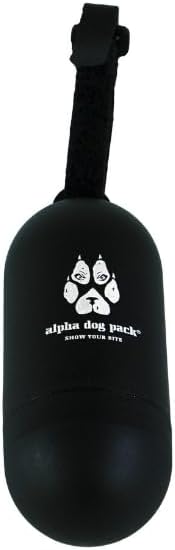 Compostable Dog Poop Bags with Balck Dispenser, Plant-Based, TUV Certified, Unscented, Leak-Proof, 7 Rolls, 105 Bags, Black