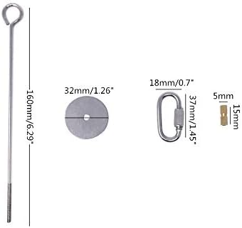 Honbay 2pcs Parrot Bird Rabbit Hutch Cage Fruit Vegetable Holder Skewer Foraging Toy Animal Treating Tool (L)