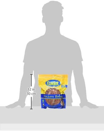 Cadet Gourmet Chicken Breast Dog Treats - Healthy & Natural Chicken Dog Training Treats for Small & Large Dogs - Inspected & Tested in USA (28 oz.)
