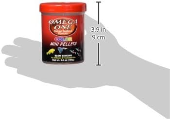 Omega One Color Mini Pellets, Sinking, 3.5 oz