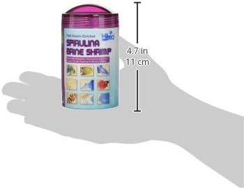 Hikari Bio-Pure Freeze Dried Spirulina Brine Shrimp Cubes for Pets, 0.42-Ounce