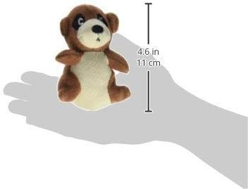 ZippyPaws - Zoo Friends Burrow, Interactive Squeaky Hide and Seek Plush Dog Toy - Meerkat Miniz, 3 Pack