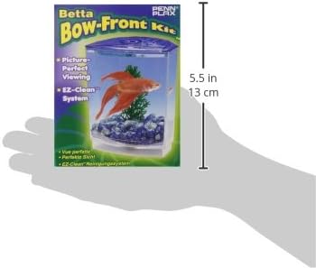 Penn-Plax Betta Bowfront Aquarium Tank Kit