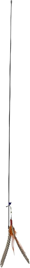 GoCat Da Bird Rod and Feather Cat Toy, Handmade in The USA (1 Bird)