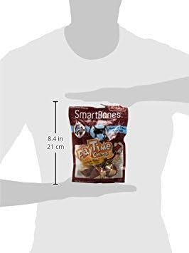 SmartBones PlayTime Chews, Rawhide Free Dog Chews, Treats for Dogs Made With Real Chicken, 10 Count Small