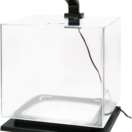 Tetra 3 Gallon Fish Tank, Aquarium Starter Kit with Pedestal Base, LED Light and Filter, For small tropical fish, guppies, goldfish, or betta