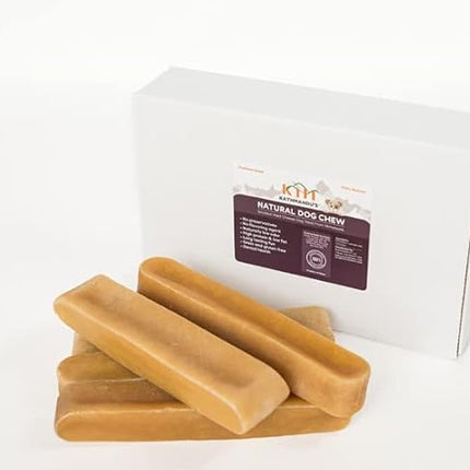 KATHMANDU'S Authentic Yak Cheese Himalayan Dog Chews - All Natural and Protein-Rich Nutrition Dog Treats, Long Lasting Chews for Aggressive Chewers, Odor & Gluten Free Yak Chew | Jumbo (Pack of 5)