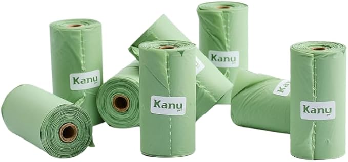 Dog Poop Bags – 120 Count (8 Rolls), Unscented, Leak-Proof, Extra-Thick Waste Bags for Dogs – Easy Tear, Fits All Dispensers – Eco-Friendly Cleanup