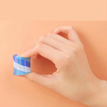 ISMARTEN Cat Spring Toys, Tube Toy Interactive Cat Toy for Indoor Cats, Plastic Spring Coils Attract Cats to Swat, Bite, Hunt(Random Color) (100 Packs)