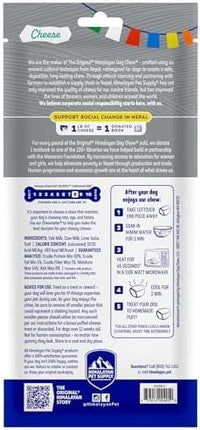 Himalayan Dog Chew for Big Dogs - Long Lasting, Stain Free, Protein Rich, Low Odor - Natural, Healthy & Safe - No Lactose, Gluten Or Grains - XXLarge for Dogs 75 Lbs & Larger - an Everest Sized Treat