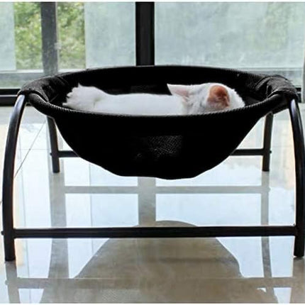 Cat Bed Dog Bed Pet Hammock Bed Cat Sleeping Cat Supplies Pet Supplies Whole Wash Stable, Detachable & Breathable Easy Assembly Indoors Outdoors, 16.9 in x 16.9 in x 9.5 in