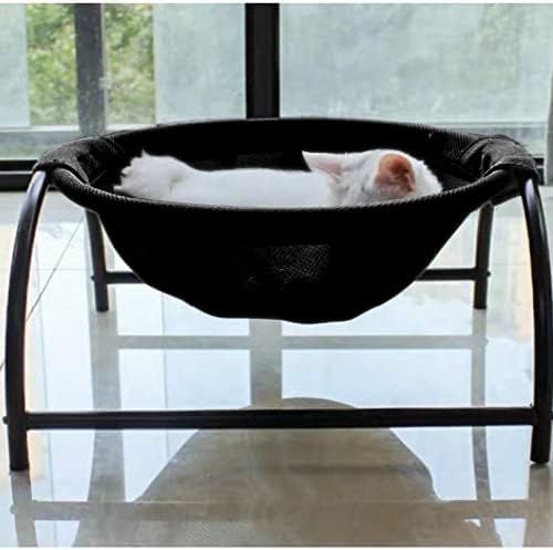 Cat Bed Dog Bed Pet Hammock Bed Cat Sleeping Cat Supplies Pet Supplies Whole Wash Stable, Detachable & Breathable Easy Assembly Indoors Outdoors, 16.9 in x 16.9 in x 9.5 in