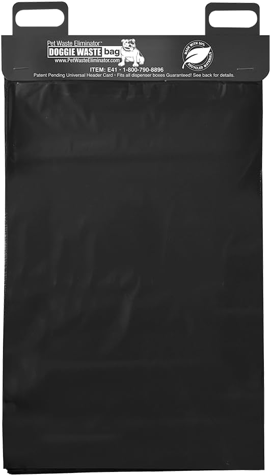 2000 Dog Poop Header Bags - Extra Strong, Leak-Proof, Easy Pull - Partially Made with Recycled Materials - Bulk Packs for Parks, HOAs, Apartments