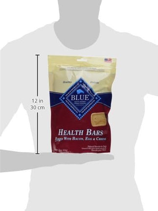 Blue Buffalo Health Bars Crunchy Dog Biscuits, Oven-Baked With Natural Ingredients, Bacon, Egg & Cheese , 16-oz Bag