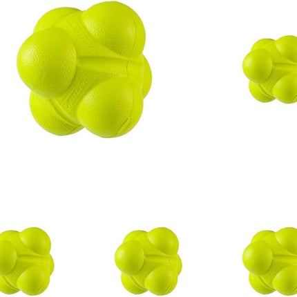 Hyper Pet Fetching Dog Toys - Throwing Bumpy Ball Dog Toy Made with EVA Foam - Lightweight & Floats on Water (Pack of 5)