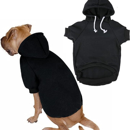 Blank Dog Sweatshirt Pet Hoodie for Medium Dogs Doggie Clothes