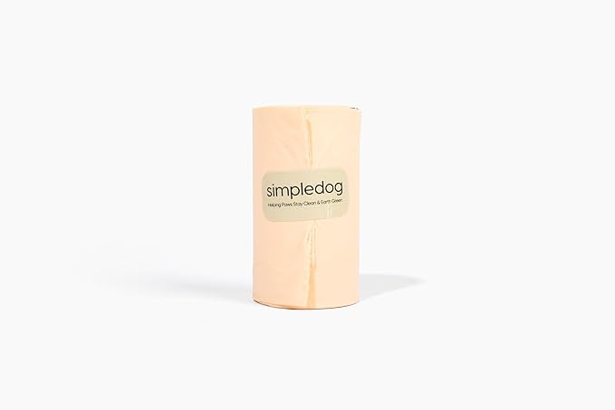 The #1 Poop Bag for the Environment. Period! Biodegradable & Compostable Dog Poop Bags – 120 Count (8 Rolls) Extra Thick 100% Leak Proof | TUV OK Compost & BPI Certified | Mixed Black & Cream