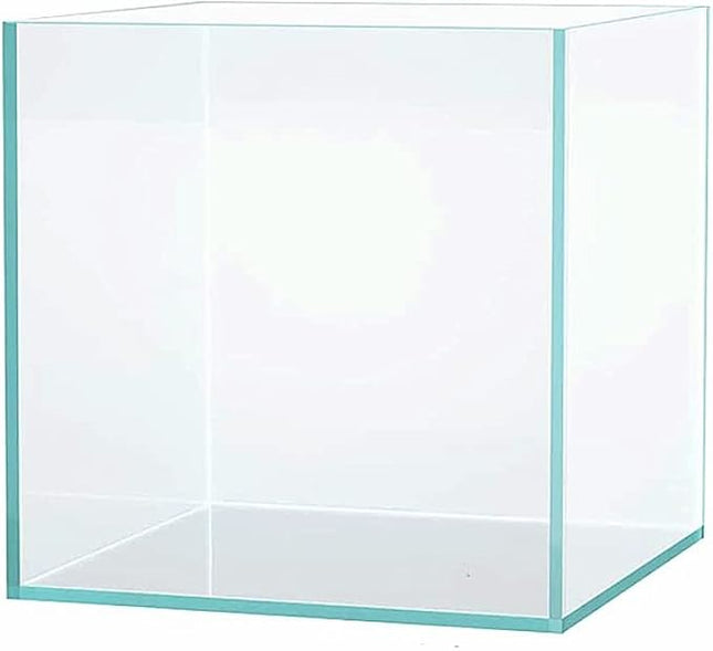 Small Nano Tall Rimless Tank, Glass Fish Tank, Betta Tank (2 Gallon 7.8x7.8x7.8inch/20x20x20cm)