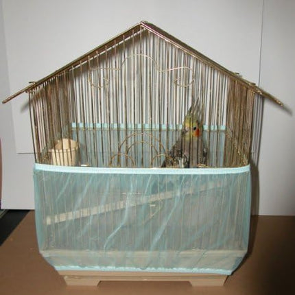 Bird Cage Skirt-Made in USA - Medium Size (Aqua)